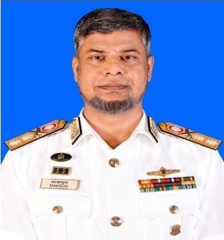 Rear Admiral Mohammad Maksud Alam, BSP, NUP, BCGM, BCGMS, ndc, psc