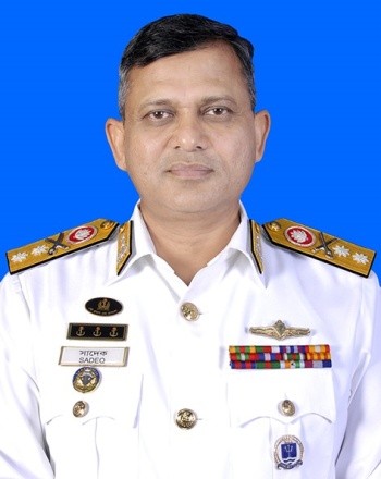 Rear Admiral Golam Sadeq, NBP, NGP, ndc, ncc, psc