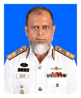 REAR ADMIRAL Md Ruhul Minhaz, OSP, ndc, psc, BN